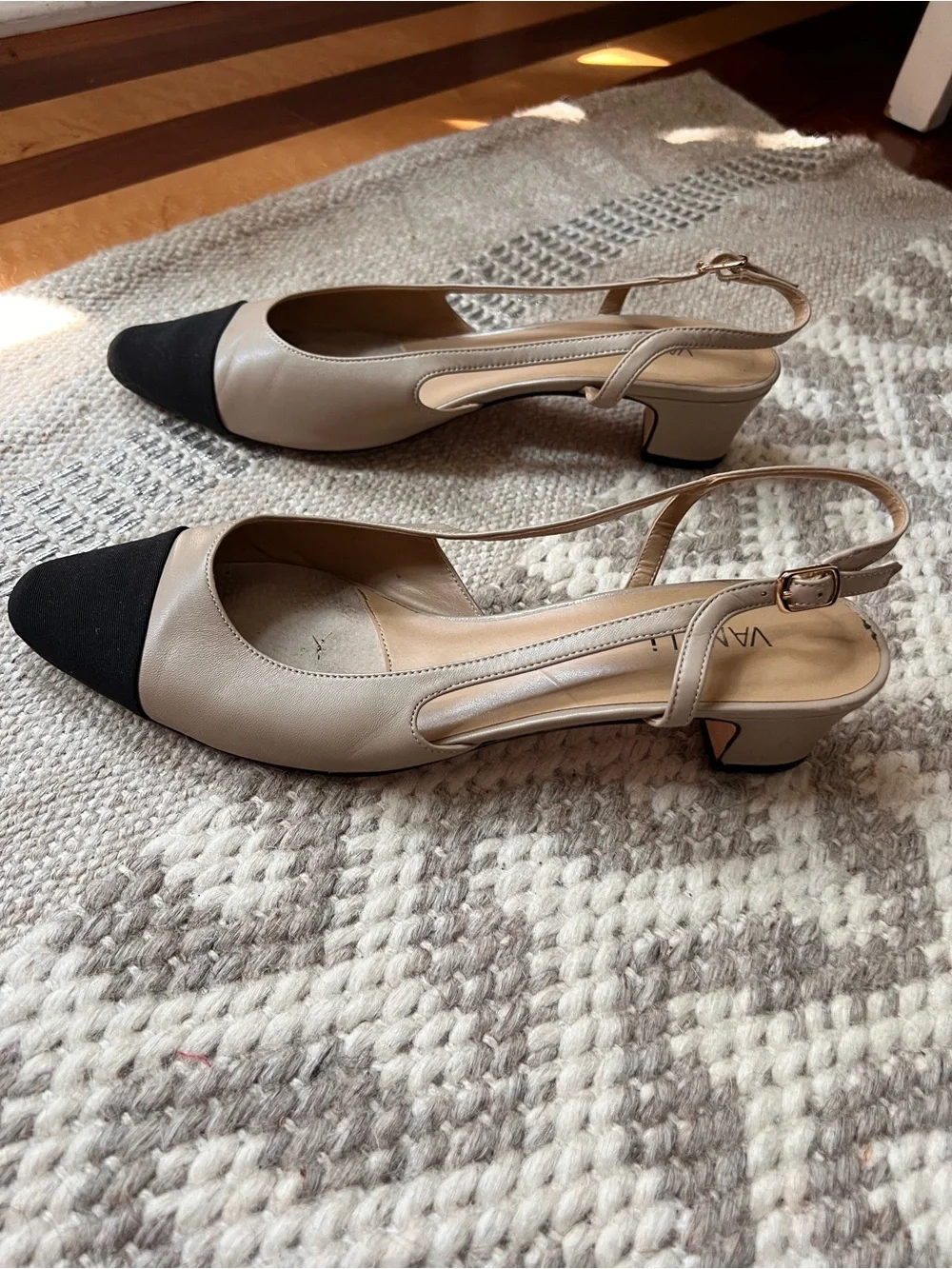 Vaneli brand leather